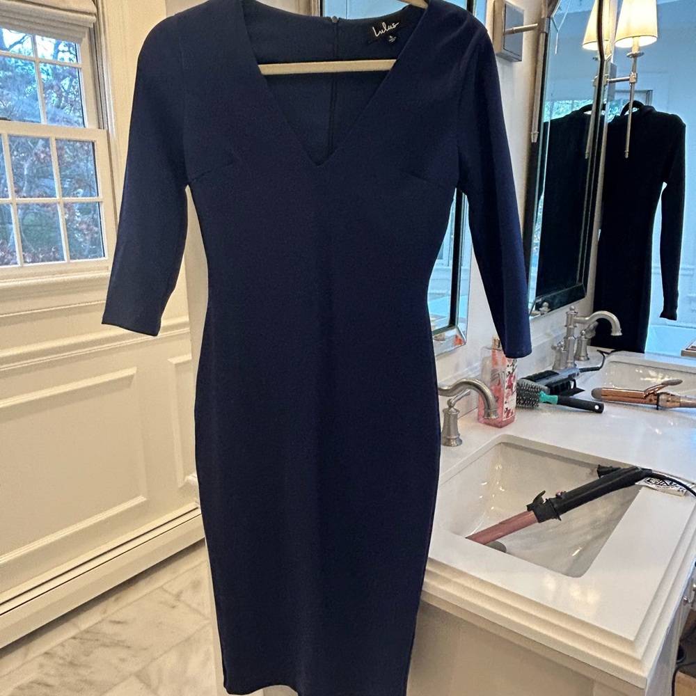 Lulus Dress Navy